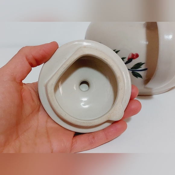 Vintage DesignPac Inc. Farmhouse Hand Painted Floral Teapot - Picture 4 of 14